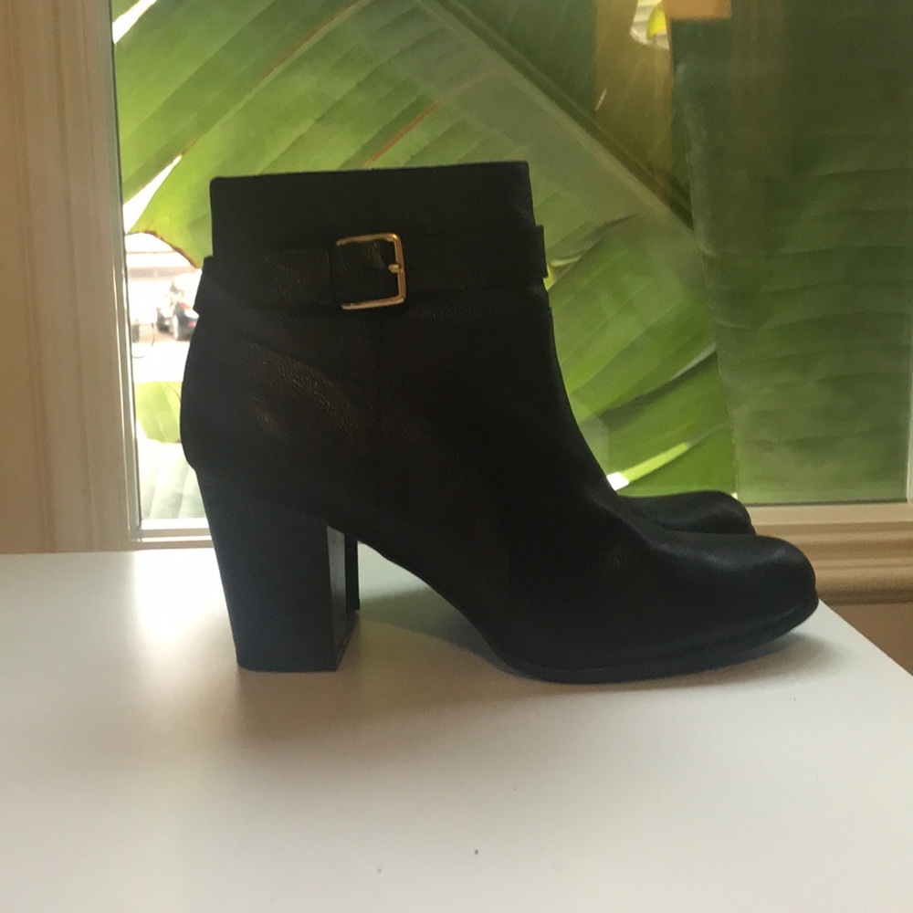 Cole Haan black booties size 9.5B.